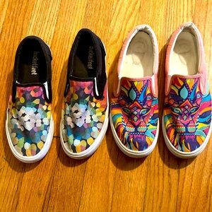 Bucketfeet Shoes 2 pair 6.5 Women’s Slide